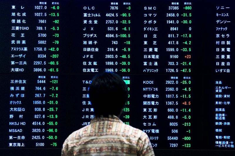 Asian stocks rise as tech strength helps offset U.S. rate fears