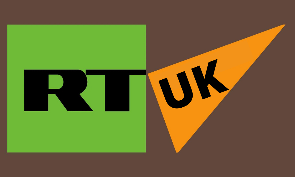 The news channel RT's UK license has been revoked by Ofcom