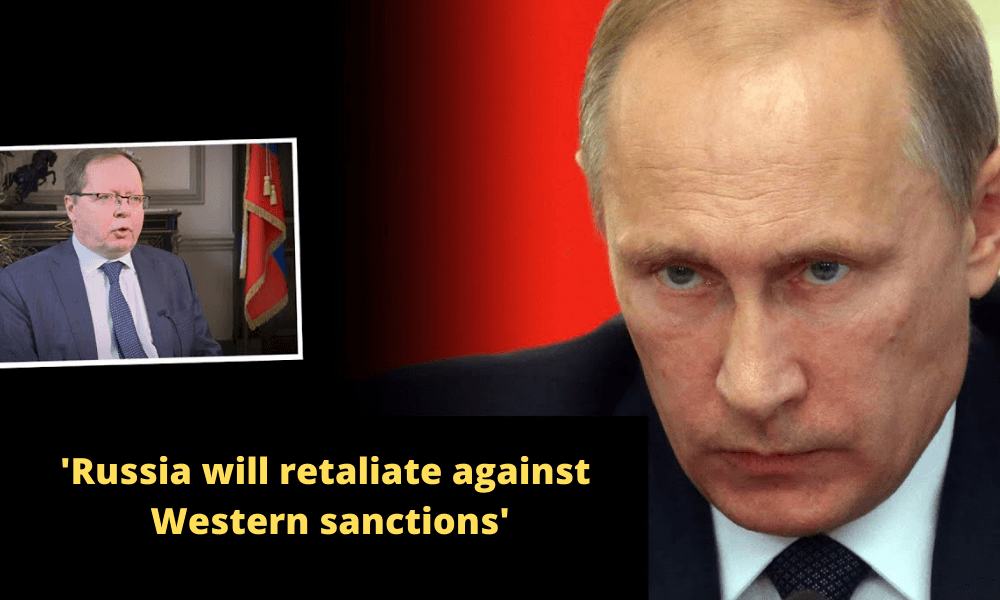 Why are many firms imposing greater restrictions on Russia than are required by sanctions